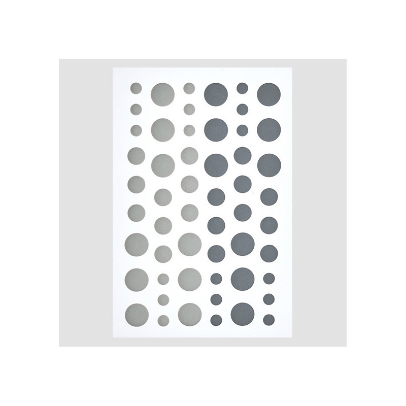 Design5 - Enamel Dots MAT - Grå - D500020ED