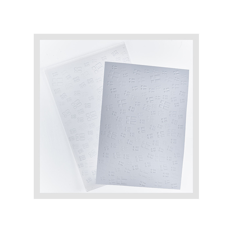 Design5 - Embossingfolder - Mix Af Flag - D500002EF