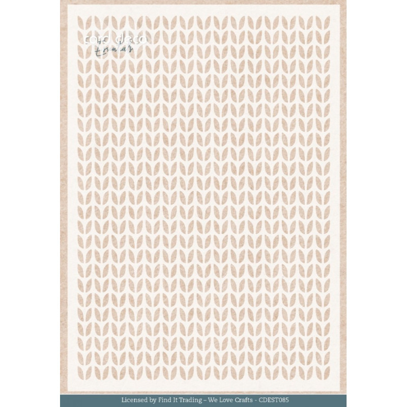 Card Deco Essentials - Stencil A5 - Pattern