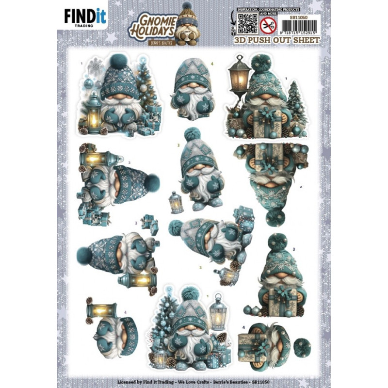 Pushout - Berries Beauties - Gnomie Holidays - Emerald - SB11050