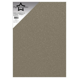Paper Favourites - Glitter Cardstock - Platinum