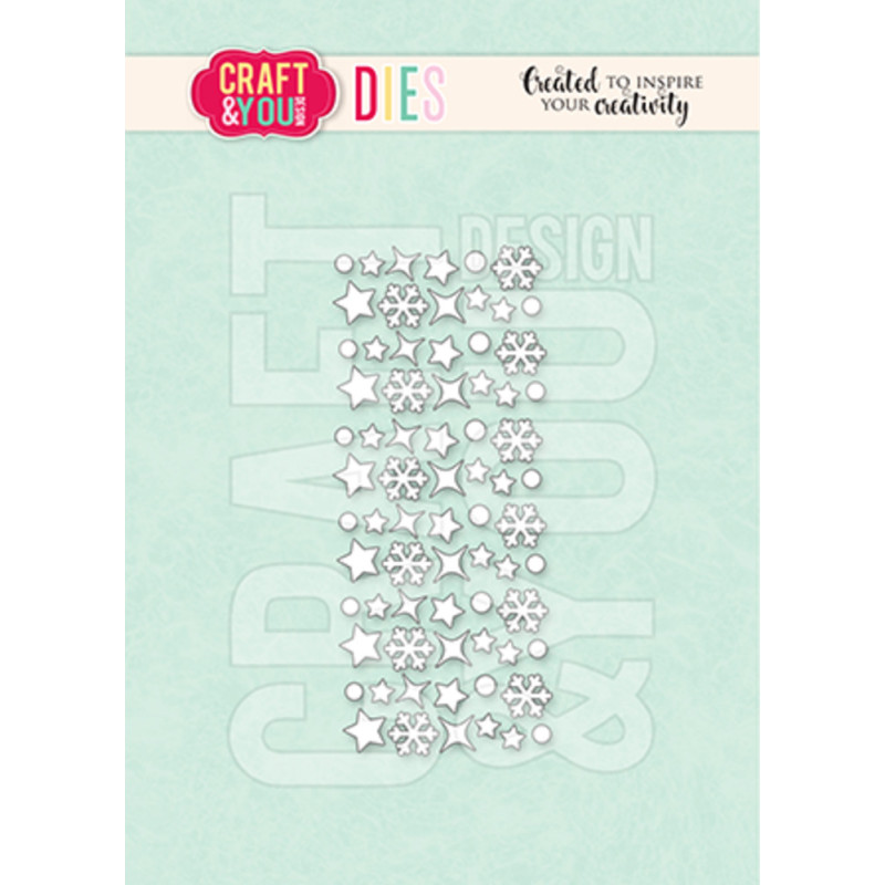 Craft & You - Mini Snowflakes - CW370