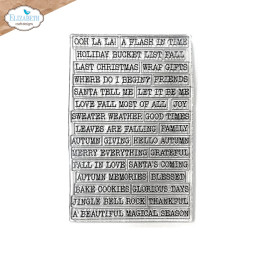 Elizabeth Craft Designs - Stamps - Art Journal Specials - Journal Phrases 6