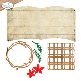Elizabeth Craft Designs - Art Journal Specials - Book Of Christmas Square