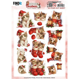 Pushout - Berries Beauties - A Very Furry Christmas - Kitten - SB11053