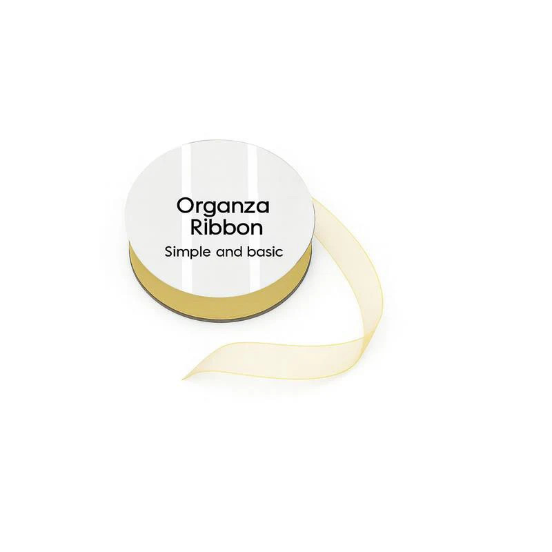 Simple And Basic - Organza Ribbon - Cream