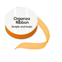 Simple And Basic - Organza Ribbon - Mustard
