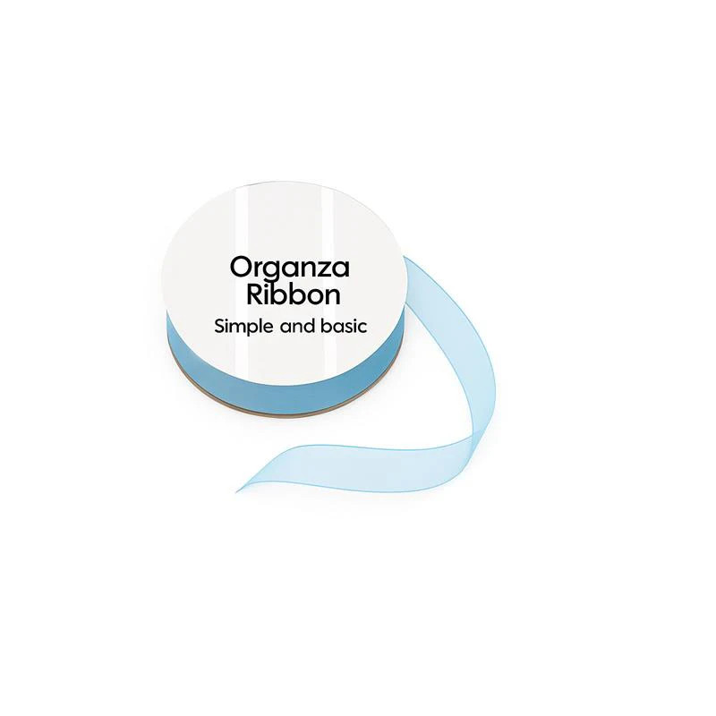 Simple And Basic - Organza Ribbon - Light Blue
