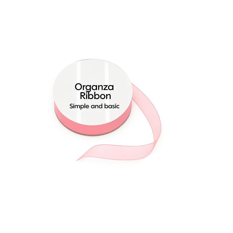 Simple And Basic - Organza Ribbon - Salmon