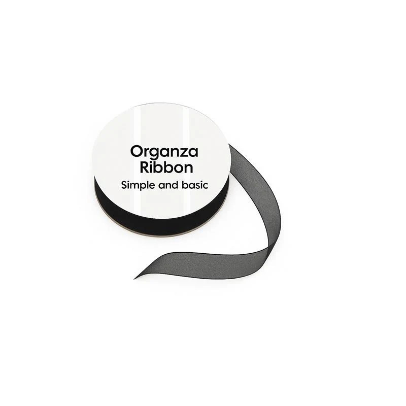 Simple And Basic - Organza Ribbon - Black
