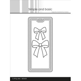 Simple And Basic - Beautiful Bows On A Tag - SBD604
