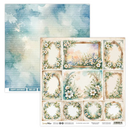 ScrapBoys - Papirblok 15x15 - Flowers Melody