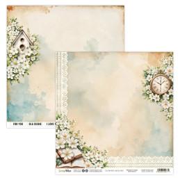 ScrapBoys - Papirblok 30x30 - Flowers Melody