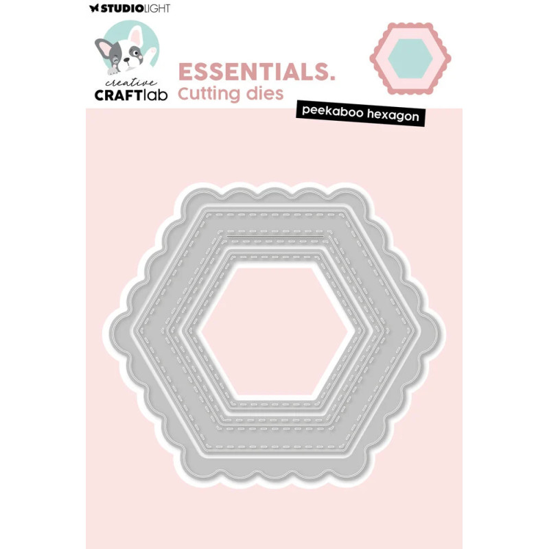 Studio Light - Peekaboo Hexagon - CCL-ES-CD1047
