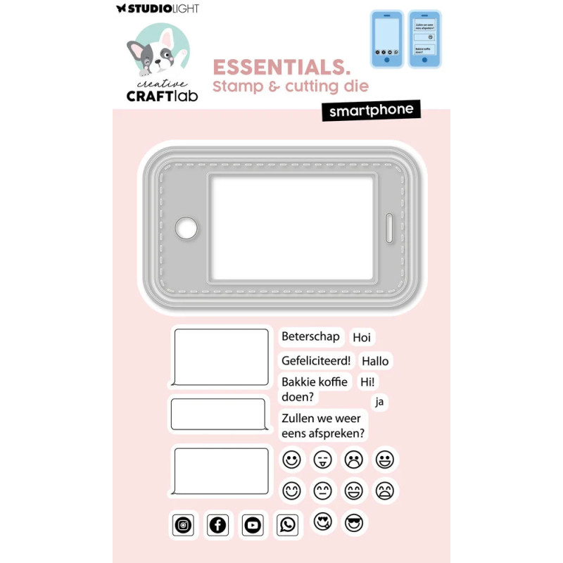 Studio Light - Stamp & Die - Smartphone - CCL-ES-SCD96