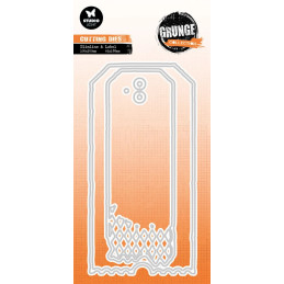 Studio Light - Grunge Collection - Slimline & Label - SL-GR-CD997