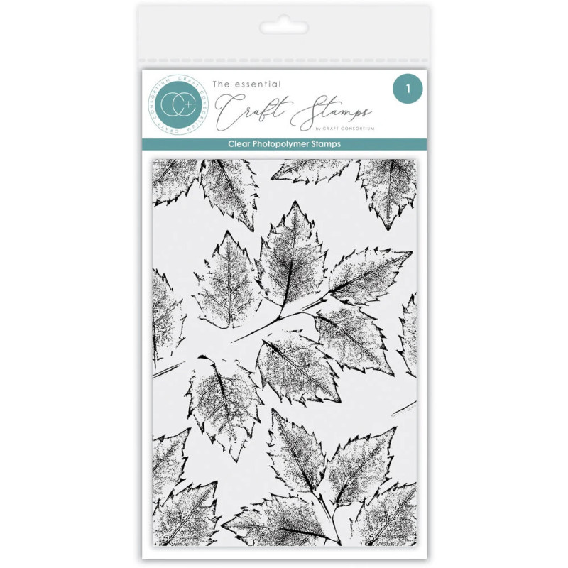 Craft Consortium - Clear Stamps - Holly