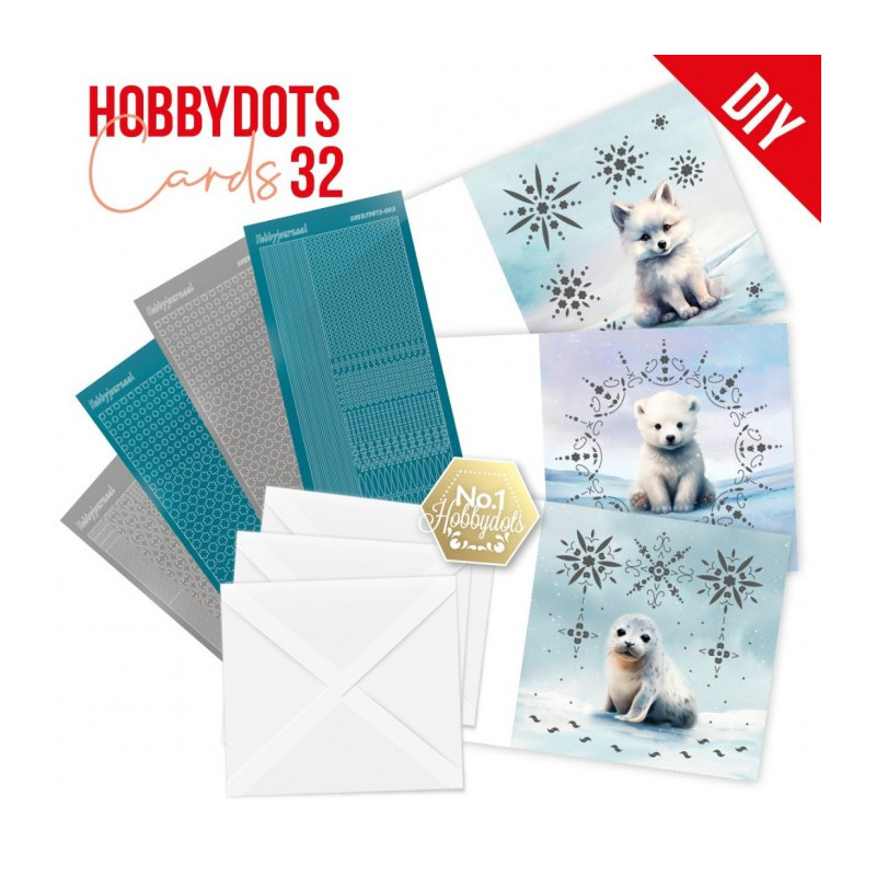 Dot And Do Cards 32 - Winter Friends