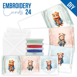 Stitch And Do Cards 24 - O Bear