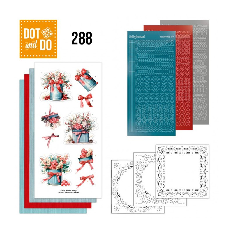 Dot And Do 288 - Frosted Flowers