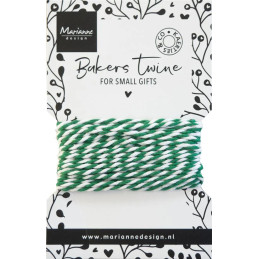 Marianne Design - Bakers Twine - Green/White
