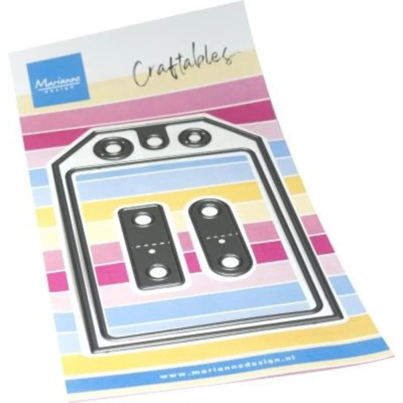 Marianne Design - Craftables - Medium Tag - CR1710