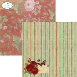 Elizabeth Craft Designs - Papirpakke 30.5x30.5 - Romantic Revival