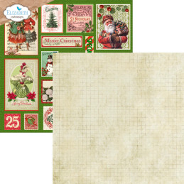 Elizabeth Craft Designs - Papirpakke 30.5x30.5 - Romantic Revival