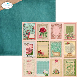 Elizabeth Craft Designs - Papirpakke 30.5x30.5 - Romantic Revival