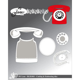 By Lene - Retro Phone - BLD1803