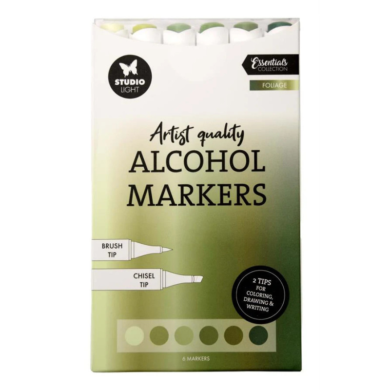 Studio Light - Alcohol Markers - Foliage