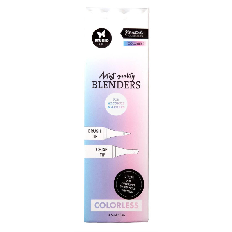 Studio Light - Alcohol Markers - Colorless Blenders