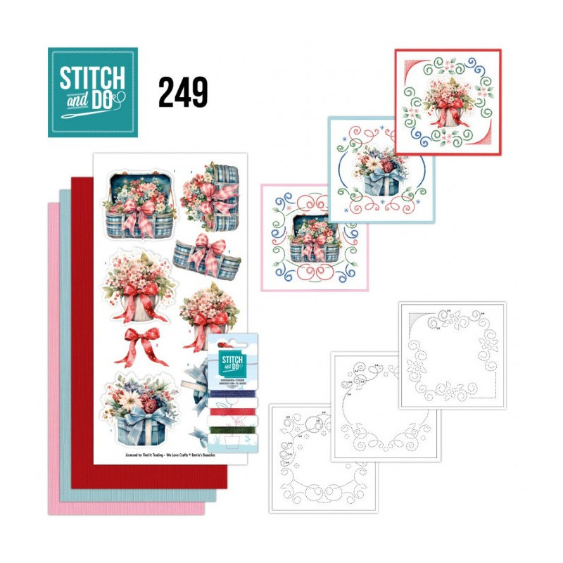 Stitch And Do 249 - Frosted Flowers