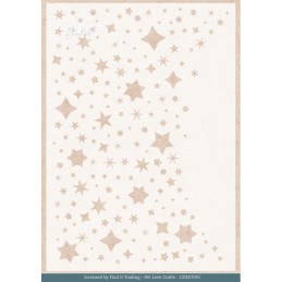 Card Deco Essentials - Stencil A5 - Stars