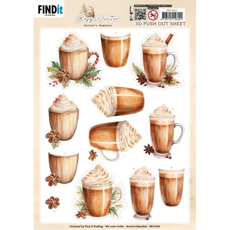 Pushout - Berries Beauties - Cosy WInter - Cosy Drinks - SB11064