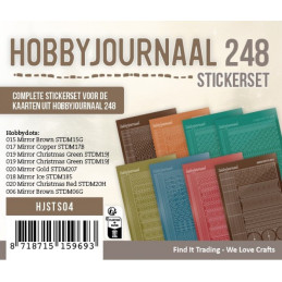 Hobbyjournaal Stickerset 248