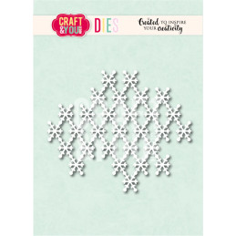 Craft & You - Snowy Background - CW380