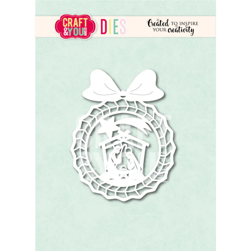 Craft & You - Nativity Bauble - CW382