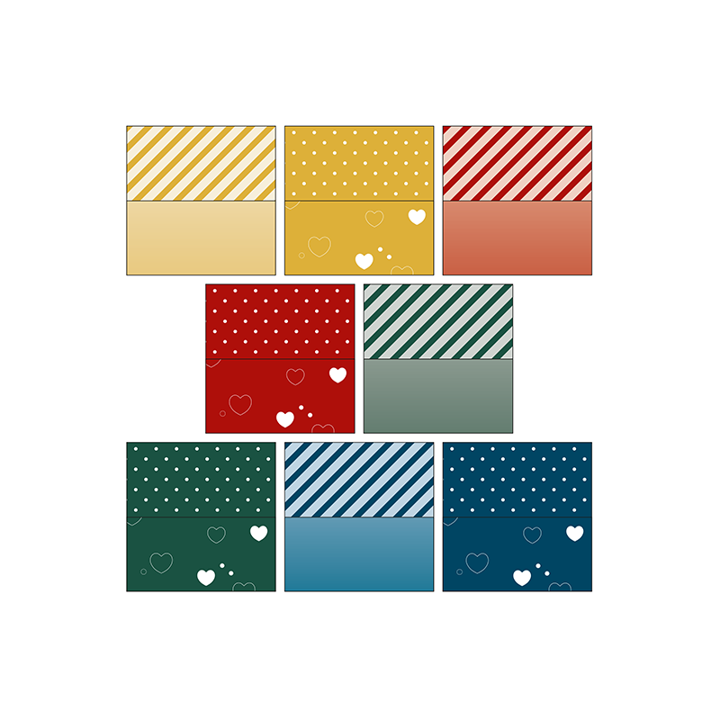 Design5 - Papirpakke A5 - ChristmasMagic - D502129P
