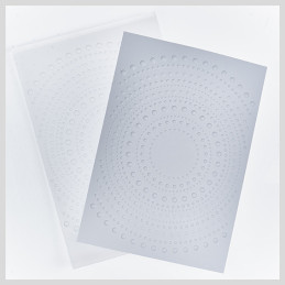 Design5 - Embossingfolder - Dots Cirkler