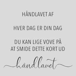 Design5 - Stempel - Håndlavet Af - D500237C