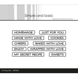 Simple And Basic - All-In-One Plate - Homemade - SBD609