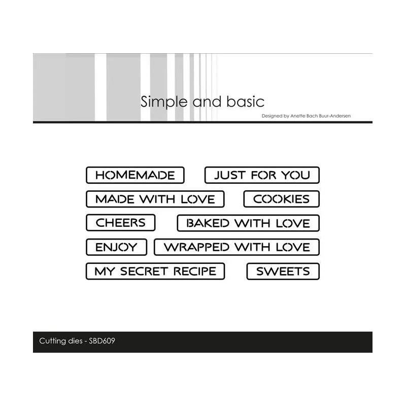 Simple And Basic - All-In-One Plate - Homemade - SBD609
