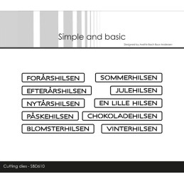 Simple And Basic - All-In-One Plate - Hilsen - SBD610
