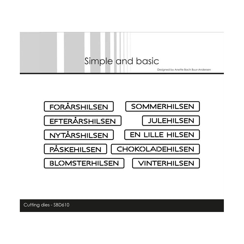 Simple And Basic - All-In-One Plate - Hilsen - SBD610