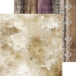 Craft O'Clock - Papirpakke 20x20 - Plum & Caramal - Mix