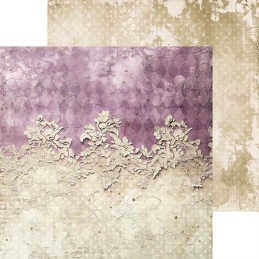 Craft O'Clock - Papirpakke 20x20 - Plum & Caramal - Mix