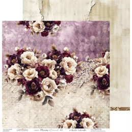 Craft O'Clock - Papirpakke 30x30 - Plum & Caramal