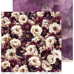 Craft O'Clock - Papirpakke 30x30 - Plum & Caramal