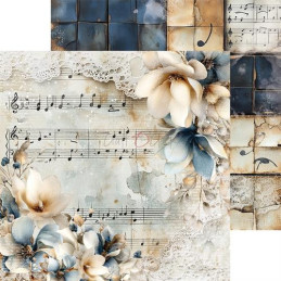 Craft O'Clock - Papirpakke 20x20 - Melody Of My Soul - Mix